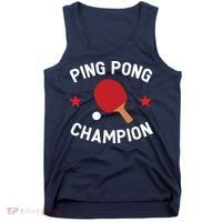 Ping Pong Champion Table Tennis Lover Gift Tank Top thumb 0
