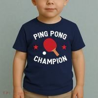 Ping Pong Champion Table Tennis Lover Gift Toddler T-Shirt thumb 2