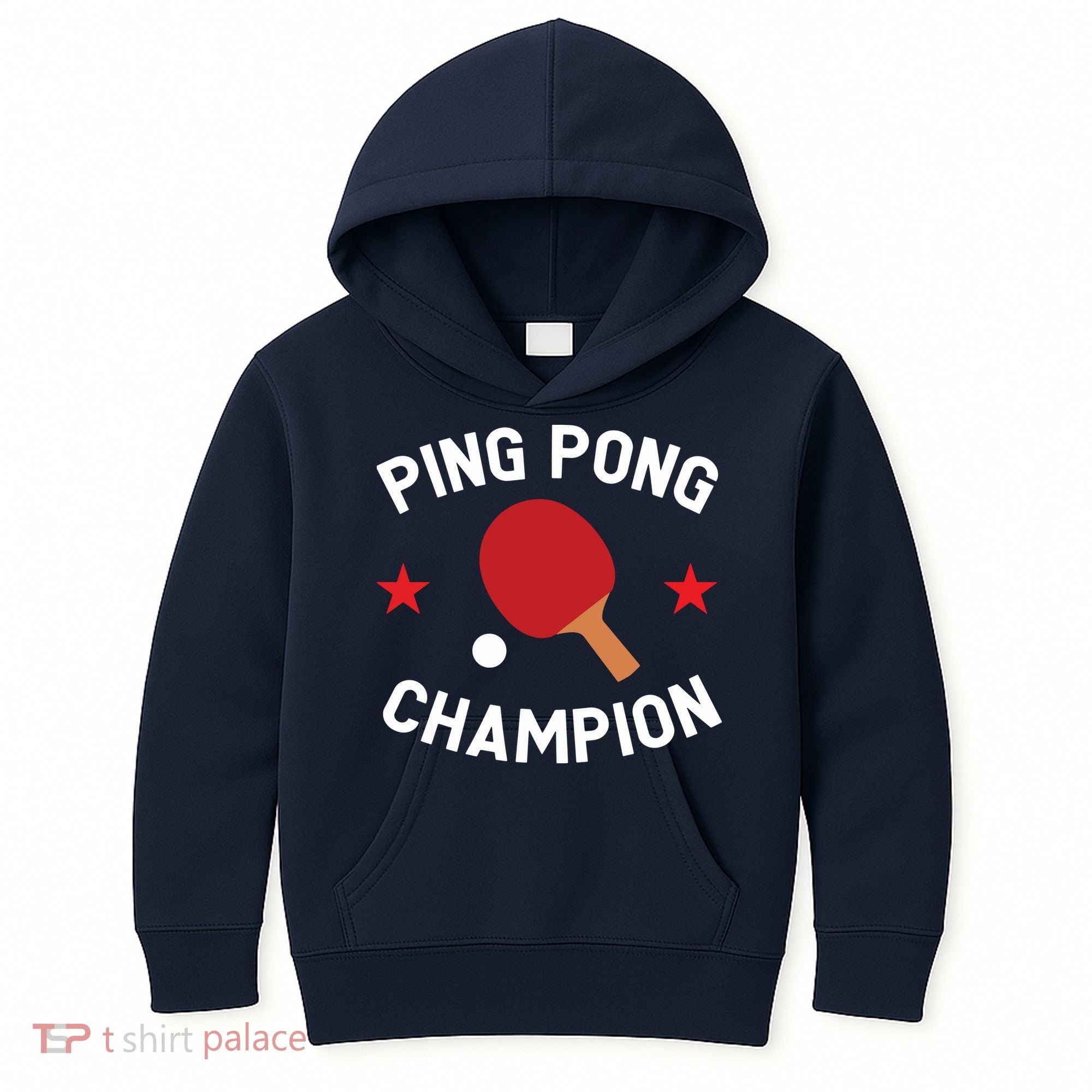 Ping Pong Champion Table Tennis Lover Gift Kids Hoodie