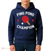 Ping Pong Champion Table Tennis Lover Gift Kids Hoodie thumb 4
