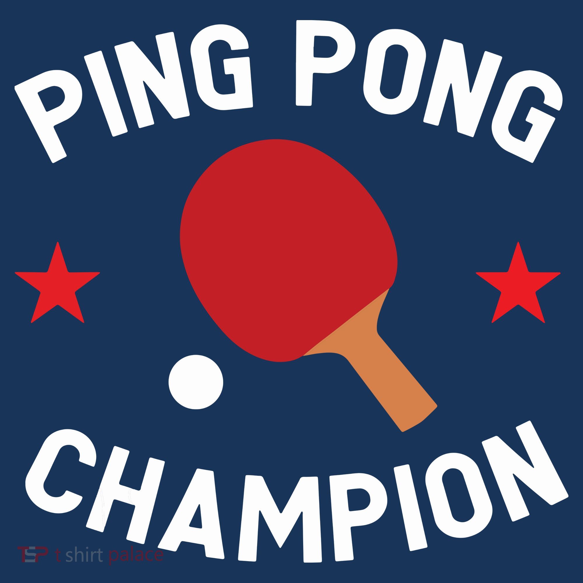 Ping Pong Champion Table Tennis Lover Gift Kids T-Shirt