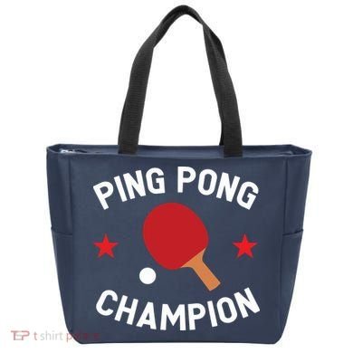 Ping Pong Champion Table Tennis Lover Gift Bag
