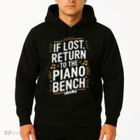 Piano Player Classical Music Pianist And Keyboard Musician Hoodie thumb 2