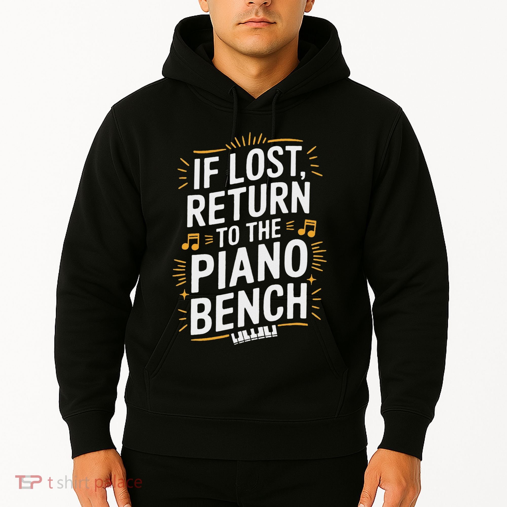 Piano Player Classical Music Pianist And Keyboard Musician Hoodie