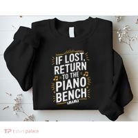 Piano Player Classical Music Pianist And Keyboard Musician Sweatshirt thumb 2