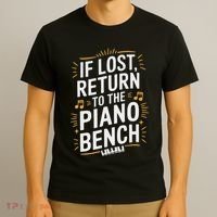 Piano Player Classical Music Pianist And Keyboard Musician T-Shirt thumb 3