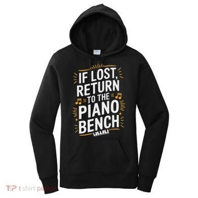 Piano Player Classical Music Pianist And Keyboard Musician Women's Hoodie
