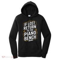 Piano Player Classical Music Pianist And Keyboard Musician Women's Hoodie thumb 0