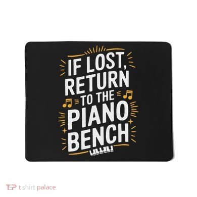 Piano Player Classical Music Pianist And Keyboard Musician Mousepad