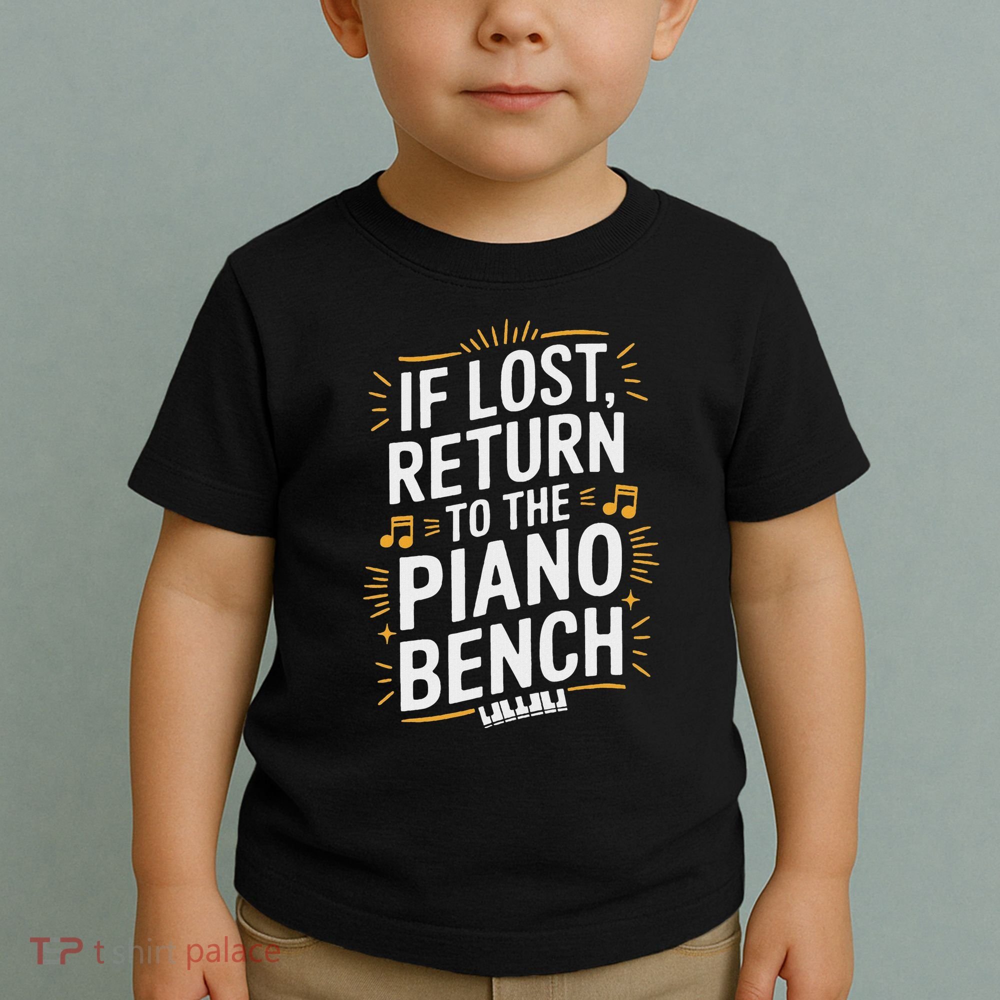 Piano Player Classical Music Pianist And Keyboard Musician Toddler T-Shirt