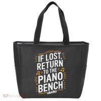 Piano Player Classical Music Pianist And Keyboard Musician Tote Bag thumb 0