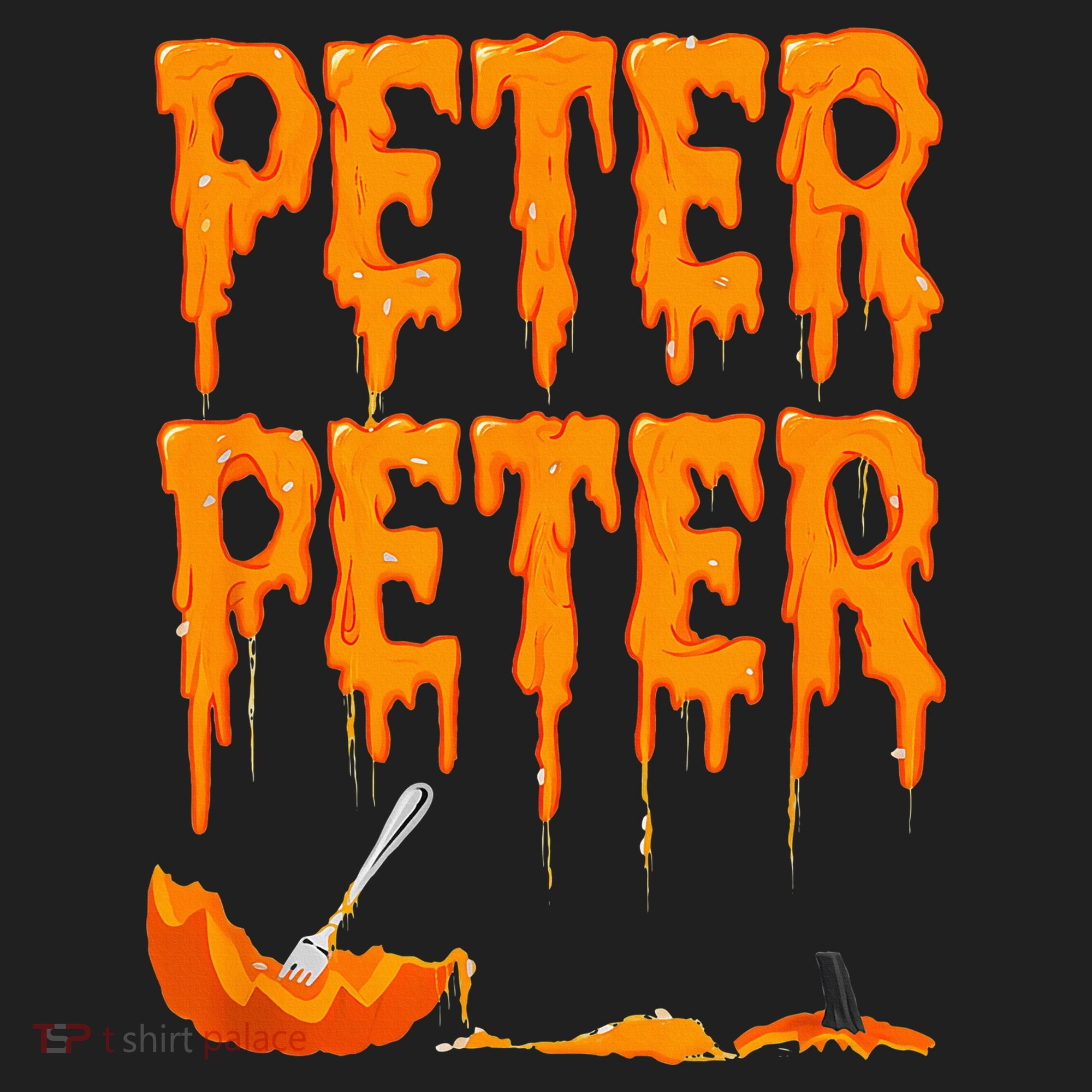 Peter Pumpkin Costume Eater For Couples Matching Halloween Women's Sweatshirt