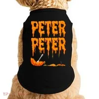 Peter Pumpkin Costume Eater For Couples Matching Halloween Doggie Tank thumb 0