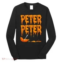Peter Pumpkin Costume Eater For Couples Matching Halloween Long Sleeve Shirt thumb 0