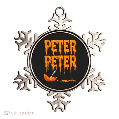 Peter Pumpkin Costume Eater For Couples Matching Halloween Ornament