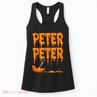 Peter Pumpkin Costume Eater For Couples Matching Halloween Women's Tank Top thumb 0