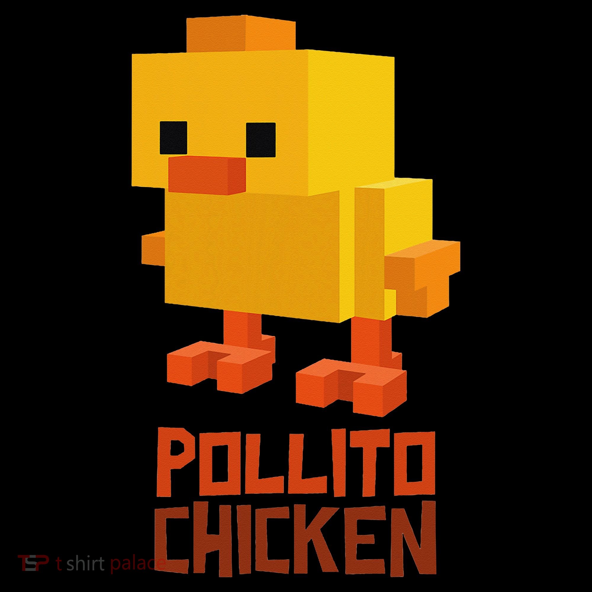 Pixel Pollito Chicken Funny Retro Video Game Style Art Coffee Mug