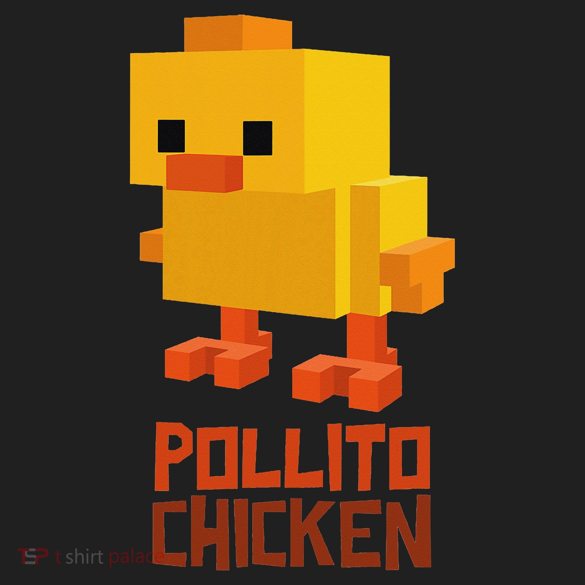 Pixel Pollito Chicken Funny Retro Video Game Style Art Tumbler