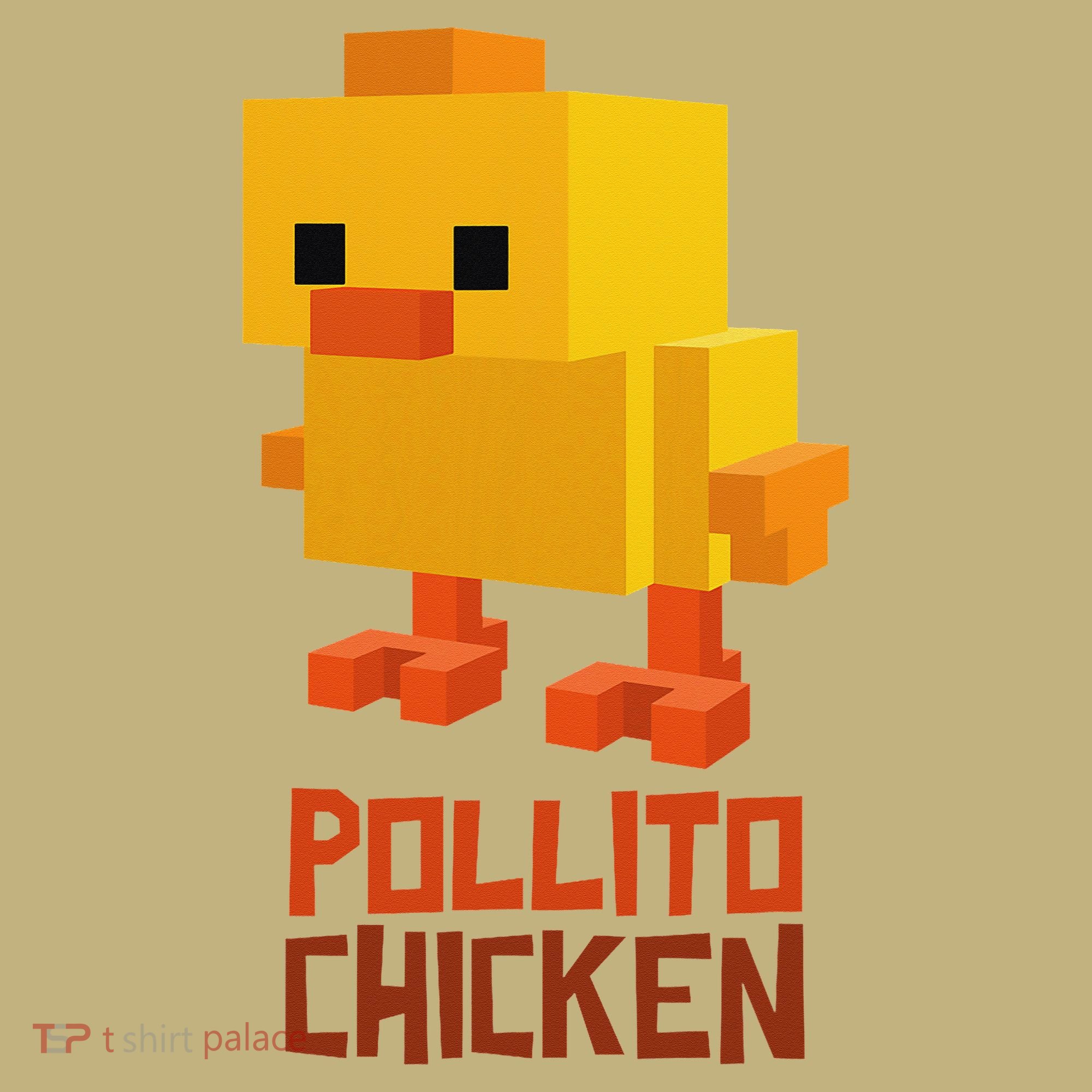 Pixel Pollito Chicken Funny Retro Video Game Style Art Sweatshirt
