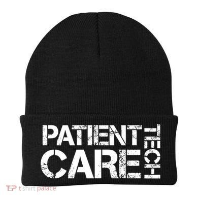 Pct Patient Care Tech Heart Gift Beanie