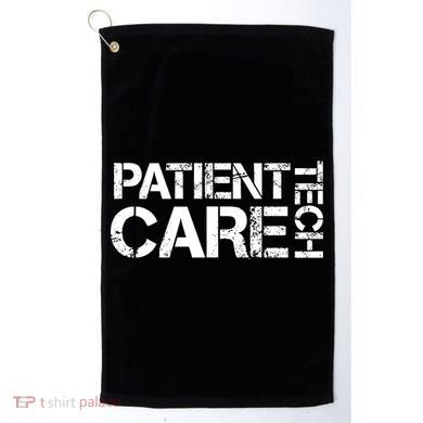 Pct Patient Care Tech Heart Gift Golf Towel