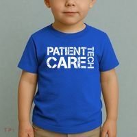 Pct Patient Care Tech Heart Gift Toddler T-Shirt thumb 2