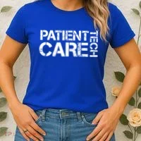 Pct Patient Care Tech Heart Gift Women's T-Shirt thumb 2