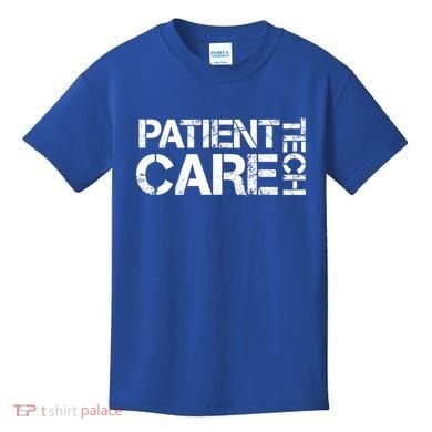 Pct Patient Care Tech Heart Gift Kids T-Shirt