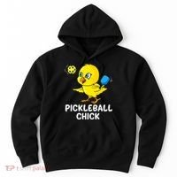 Pickleball Pickleball Chick Player Loves to Play Hoodie thumb 0