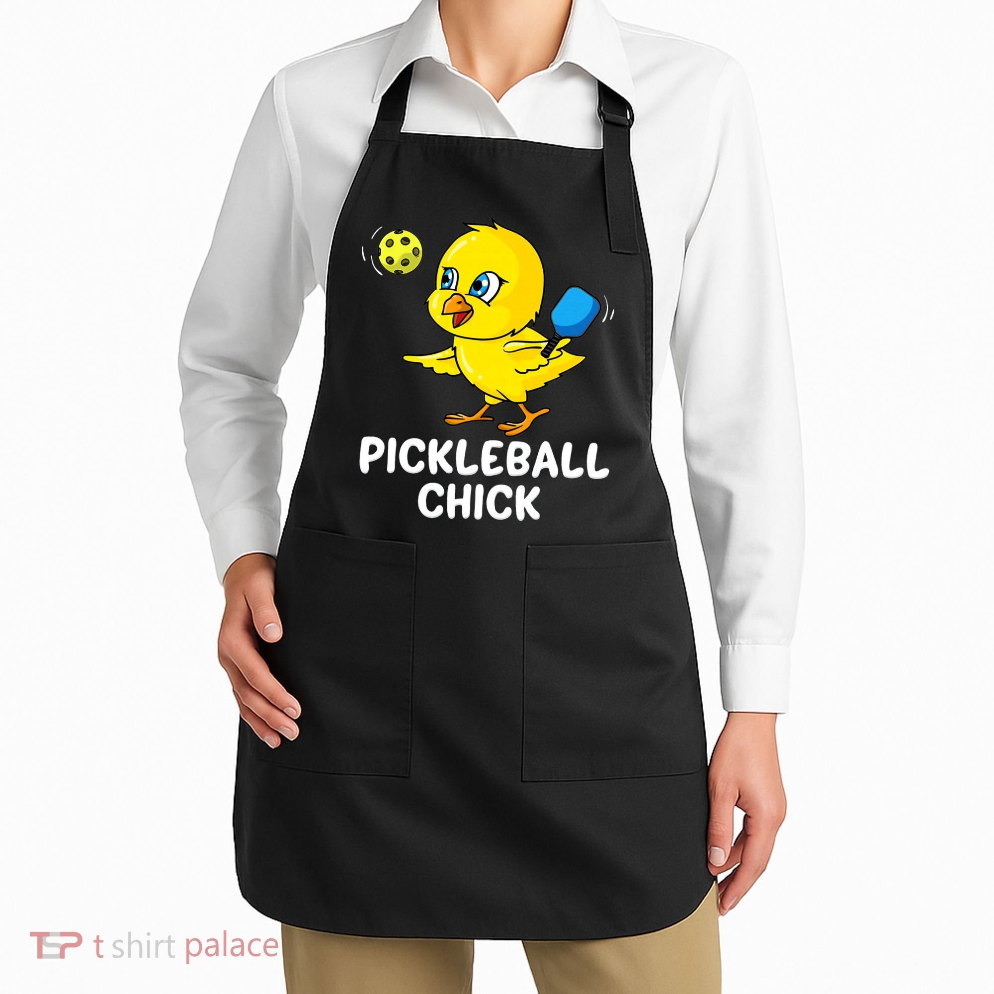 Pickleball Pickleball Chick Player Loves to Play Apron