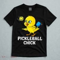 Pickleball Pickleball Chick Player Loves to Play T-Shirt thumb 5