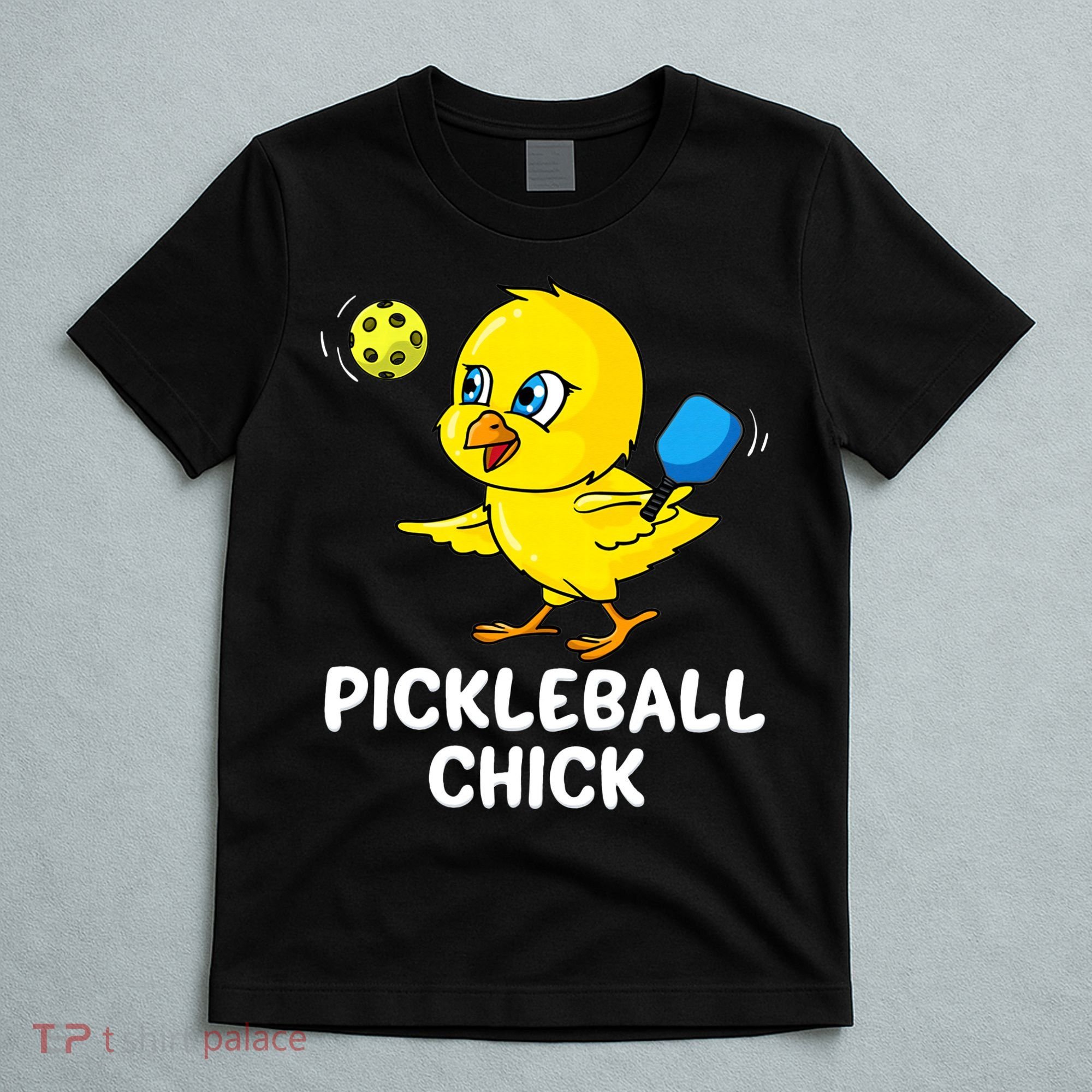 Pickleball Pickleball Chick Player Loves to Play T-Shirt