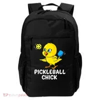Pickleball Pickleball Chick Player Loves to Play Backpack thumb 0