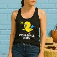 Pickleball Pickleball Chick Player Loves to Play Women's Tank Top thumb 2