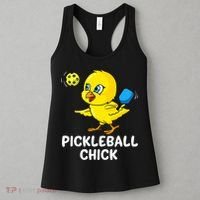 Pickleball Pickleball Chick Player Loves to Play Women's Tank Top thumb 3