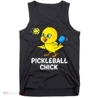 Pickleball Pickleball Chick Player Loves to Play Tank Top thumb 0