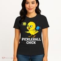 Pickleball Pickleball Chick Player Loves to Play Women's T-Shirt thumb 4