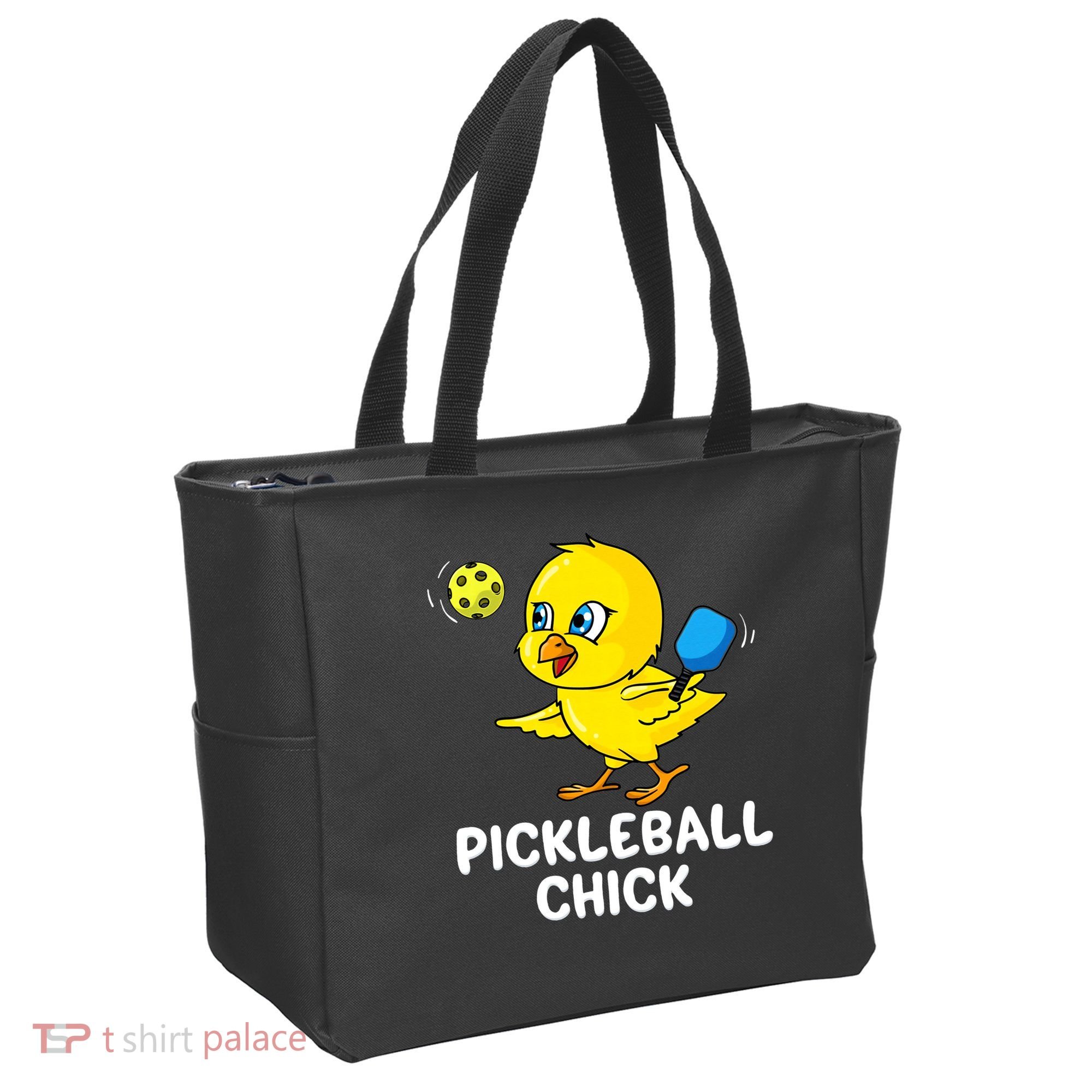 Pickleball Pickleball Chick Player Loves to Play Tote Bag