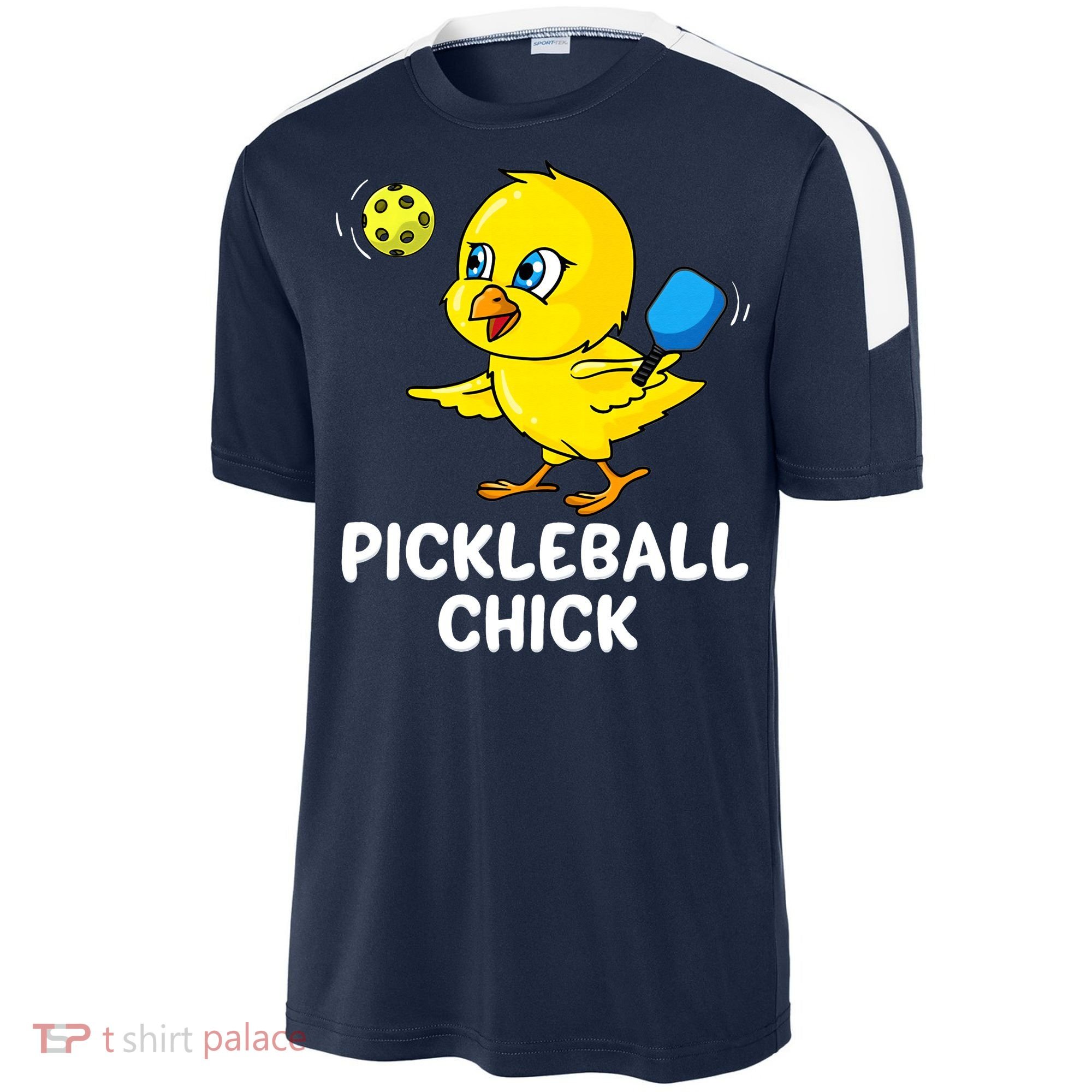 Pickleball Pickleball Chick Player Loves to Play Sport-Tek Competitor United Soccer Jersey