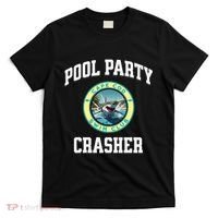 Pool Party Crasher Cape Cod Shark Theme Swimming Souvenir T-Shirt thumb 0