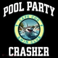 Pool Party Crasher Cape Cod Shark Theme Swimming Souvenir Coffee Mug thumb 5