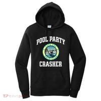Pool Party Crasher Cape Cod Shark Theme Swimming Souvenir Women's Hoodie thumb 0