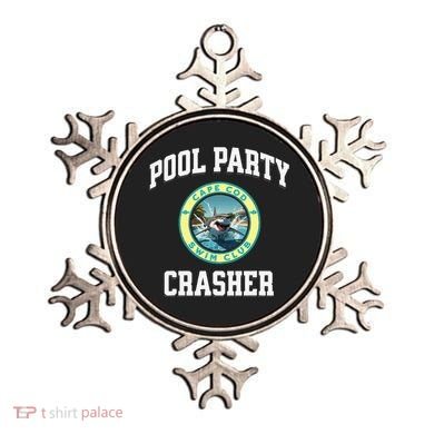 Pool Party Crasher Cape Cod Shark Theme Swimming Souvenir Ornament