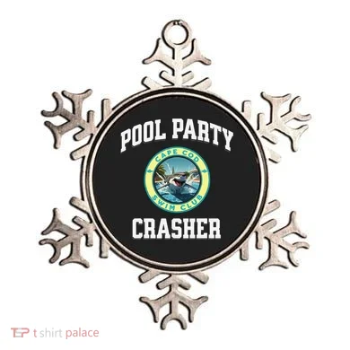 Pool Party Crasher Cape Cod Shark Theme Swimming Souvenir Ornament