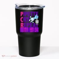 PCR Pipette Cry Repeat For DNA Lab Scientists Tumbler thumb 0