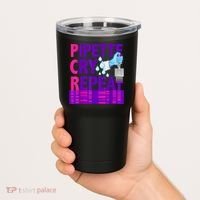 PCR Pipette Cry Repeat For DNA Lab Scientists Tumbler thumb 2