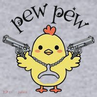 Pew Pew Chick Women's Sweatshirt thumb 2