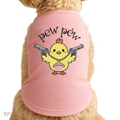 Pew Pew Chick Doggie Tank
