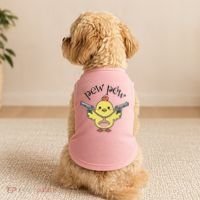 Pew Pew Chick Doggie Tank thumb 2