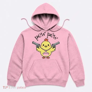 Pew Pew Chick Hoodie